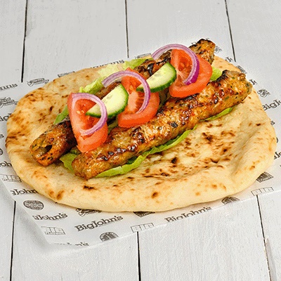 3 Seekh Kebab Naan