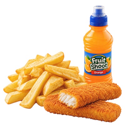 Fish Finger Kids Meal